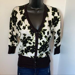 MAURICES floral cardigan